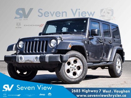 used 2014 Jeep Wrangler Unlimited car, priced at $18,677