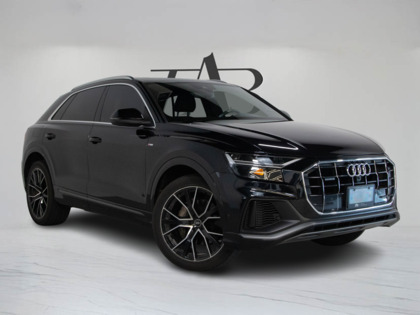 used 2021 Audi Q8 car, priced at $47,900
