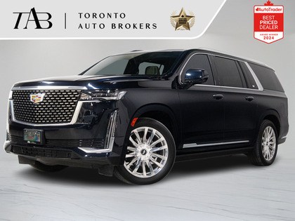 used 2022 Cadillac Escalade ESV car, priced at $95,900