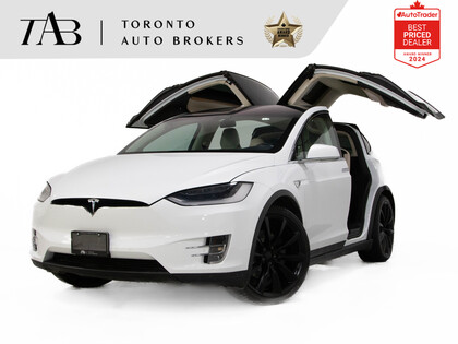 used 2018 Tesla Model X car, priced at $51,900