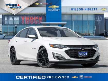 used 2021 Chevrolet Malibu car, priced at $20,313