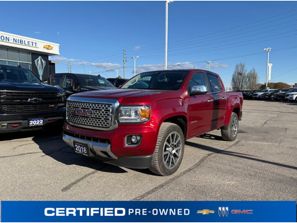 used 2018 GMC Canyon car, priced at $38,993