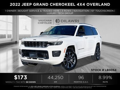used 2022 Jeep Grand Cherokee car, priced at $50,300