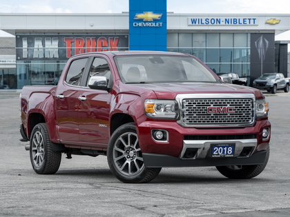 used 2018 GMC Canyon car, priced at $37,613