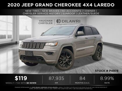 used 2020 Jeep Grand Cherokee car, priced at $30,970