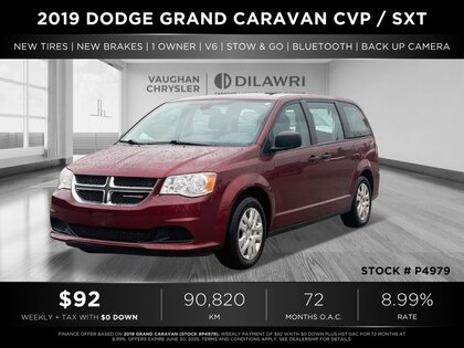 used 2019 Dodge Grand Caravan car, priced at $24,363