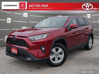 used 2021 Toyota RAV4 car, priced at $33,990