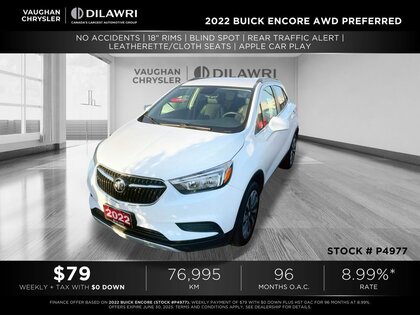 used 2022 Buick Encore car, priced at $23,070