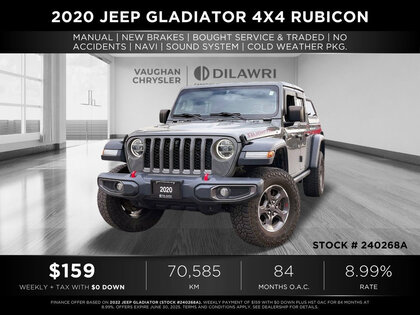 used 2020 Jeep Gladiator car, priced at $42,790