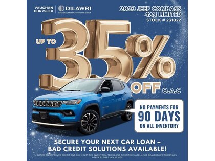 used 2023 Jeep Compass car, priced at $53,840