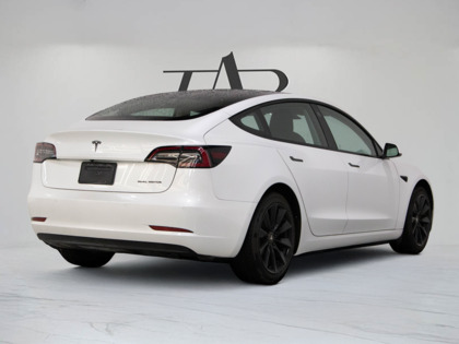 used 2022 Tesla Model 3 car, priced at $37,900