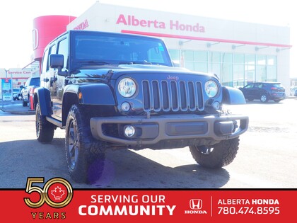 used 2017 Jeep Wrangler Unlimited car, priced at $31,900