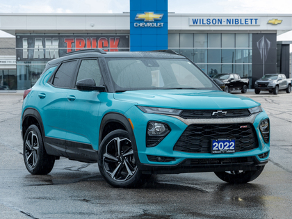 used 2022 Chevrolet TrailBlazer car, priced at $27,633
