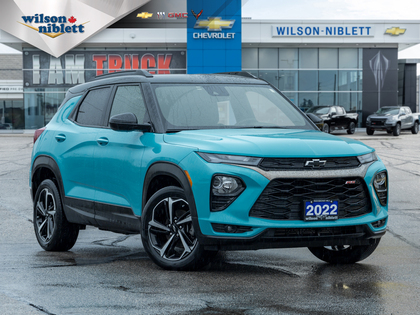 used 2022 Chevrolet TrailBlazer car, priced at $27,633