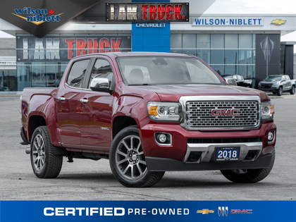 used 2018 GMC Canyon car, priced at $37,613