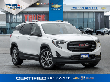 used 2021 GMC Terrain car, priced at $27,323