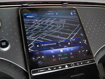 used 2023 Mercedes-Benz EQS car, priced at $73,900