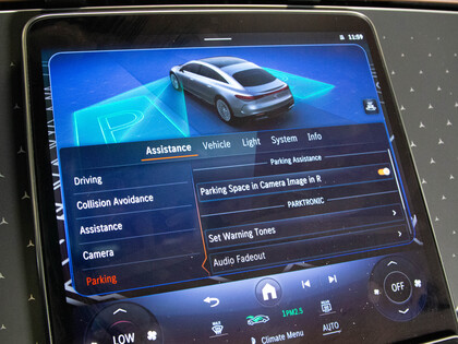 used 2023 Mercedes-Benz EQS car, priced at $73,900