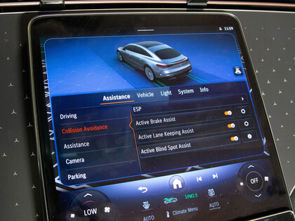 used 2023 Mercedes-Benz EQS car, priced at $73,900