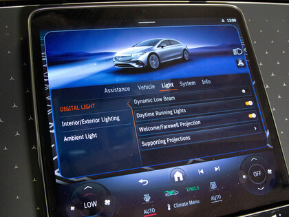 used 2023 Mercedes-Benz EQS car, priced at $73,900