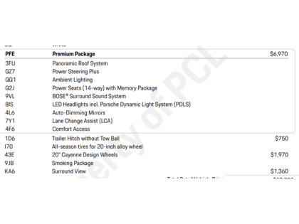 used 2020 Porsche Cayenne car, priced at $57,900