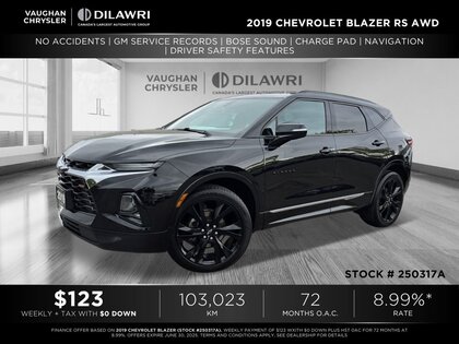 used 2019 Chevrolet Blazer car
