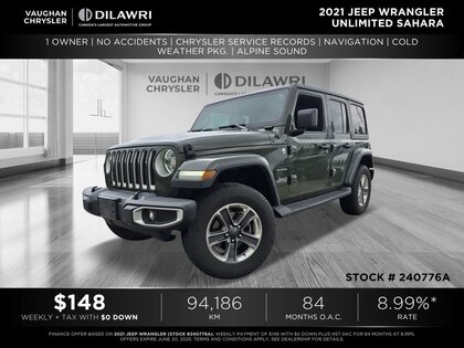 used 2021 Jeep Wrangler Unlimited car