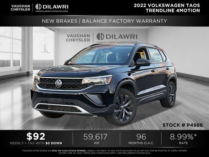 used 2022 Volkswagen Taos car