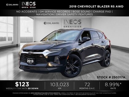 used 2019 Chevrolet Blazer car