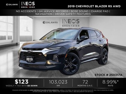 used 2019 Chevrolet Blazer car