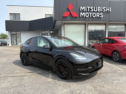 used 2021 Tesla Model Y car, priced at $45,950