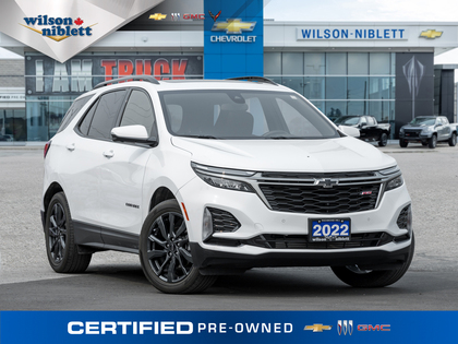 used 2022 Chevrolet Equinox car, priced at $26,993