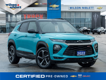used 2022 Chevrolet TrailBlazer car, priced at $27,393