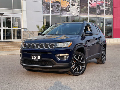 used 2018 Jeep Compass car, priced at $21,416
