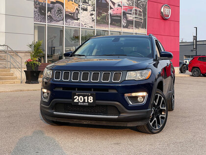 used 2018 Jeep Compass car, priced at $21,416