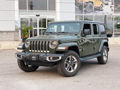 used 2021 Jeep Wrangler Unlimited car, priced at $38,779
