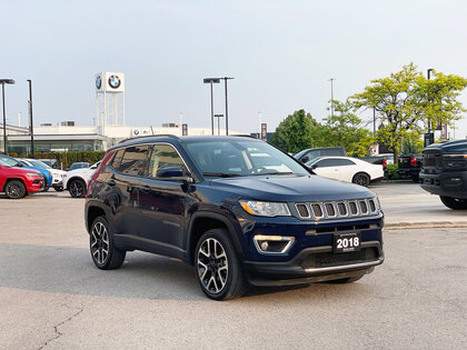 used 2018 Jeep Compass car, priced at $21,416