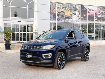 used 2018 Jeep Compass car, priced at $21,416