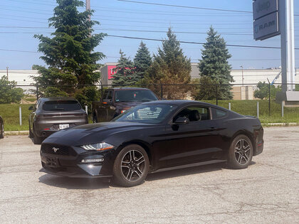 used 2018 Ford Mustang car, priced at $31,412
