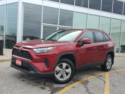 used 2022 Toyota RAV4 car, priced at $29,495