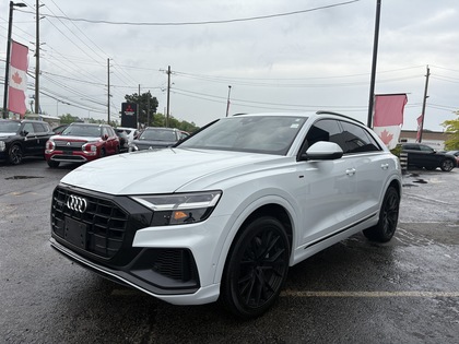used 2022 Audi Q8 car, priced at $57,950