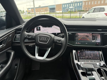 used 2022 Audi Q8 car, priced at $57,950