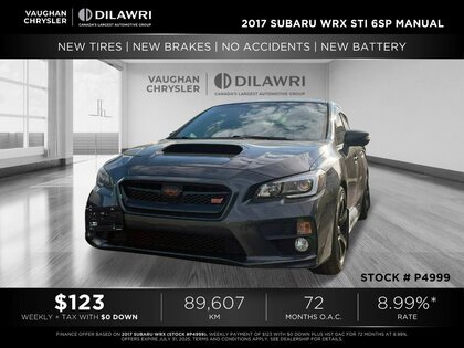 used 2017 Subaru WRX STI car, priced at $28,983