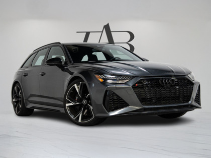 used 2021 Audi RS 6 Avant car, priced at $113,900