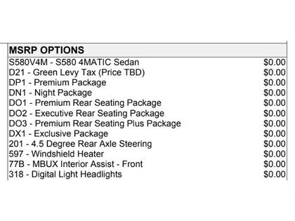 used 2022 Mercedes-Benz S-Class car, priced at $119,900