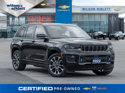 used 2022 Jeep Grand Cherokee 4xe car, priced at $49,989