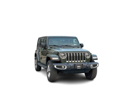 used 2021 Jeep Wrangler Unlimited car, priced at $38,779