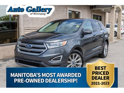 used 2017 Ford Edge car, priced at $21,588