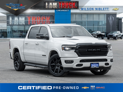 used 2021 Ram 1500 car, priced at $46,993