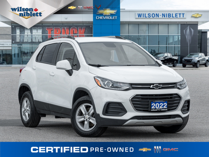 used 2022 Chevrolet Trax car, priced at $23,493